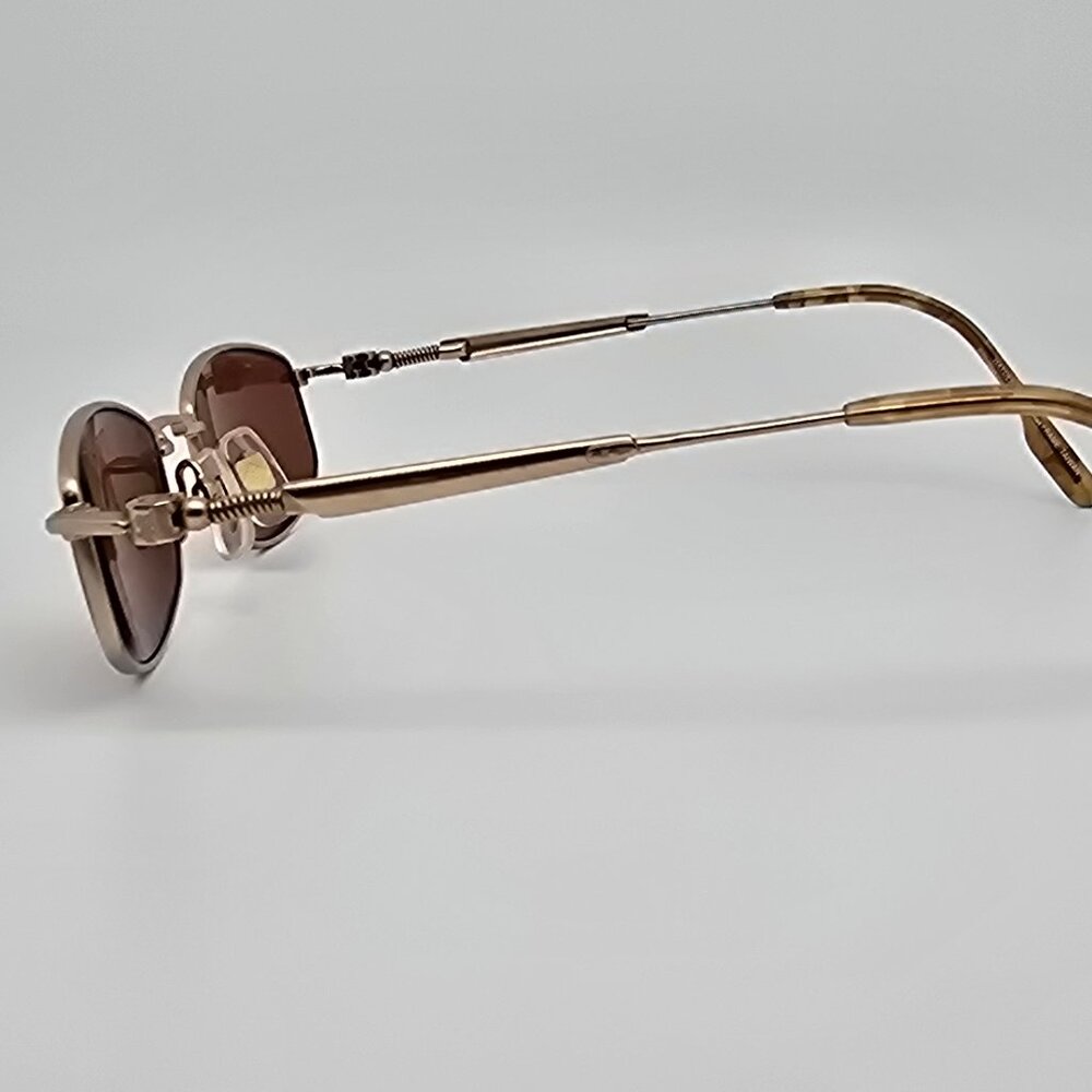 Daniel Hunter Hayden Gold Rectangular Eyeglasses … - image 3